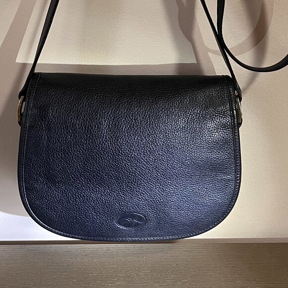 Longchamp Black Leather Crossbody Bag - Picture 2 of 10